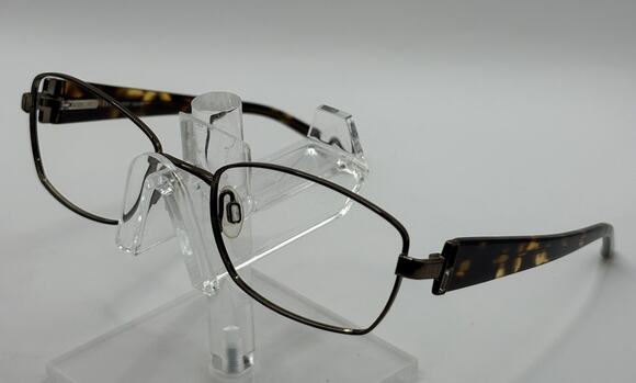ELLE Other - ELLE EL18797 BR Brown Women's Half Rim Eyeglass Frames 53-19-135